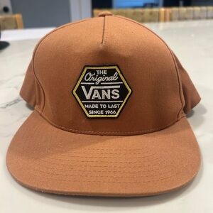 Vans Men's Tan SnapBack Brand New